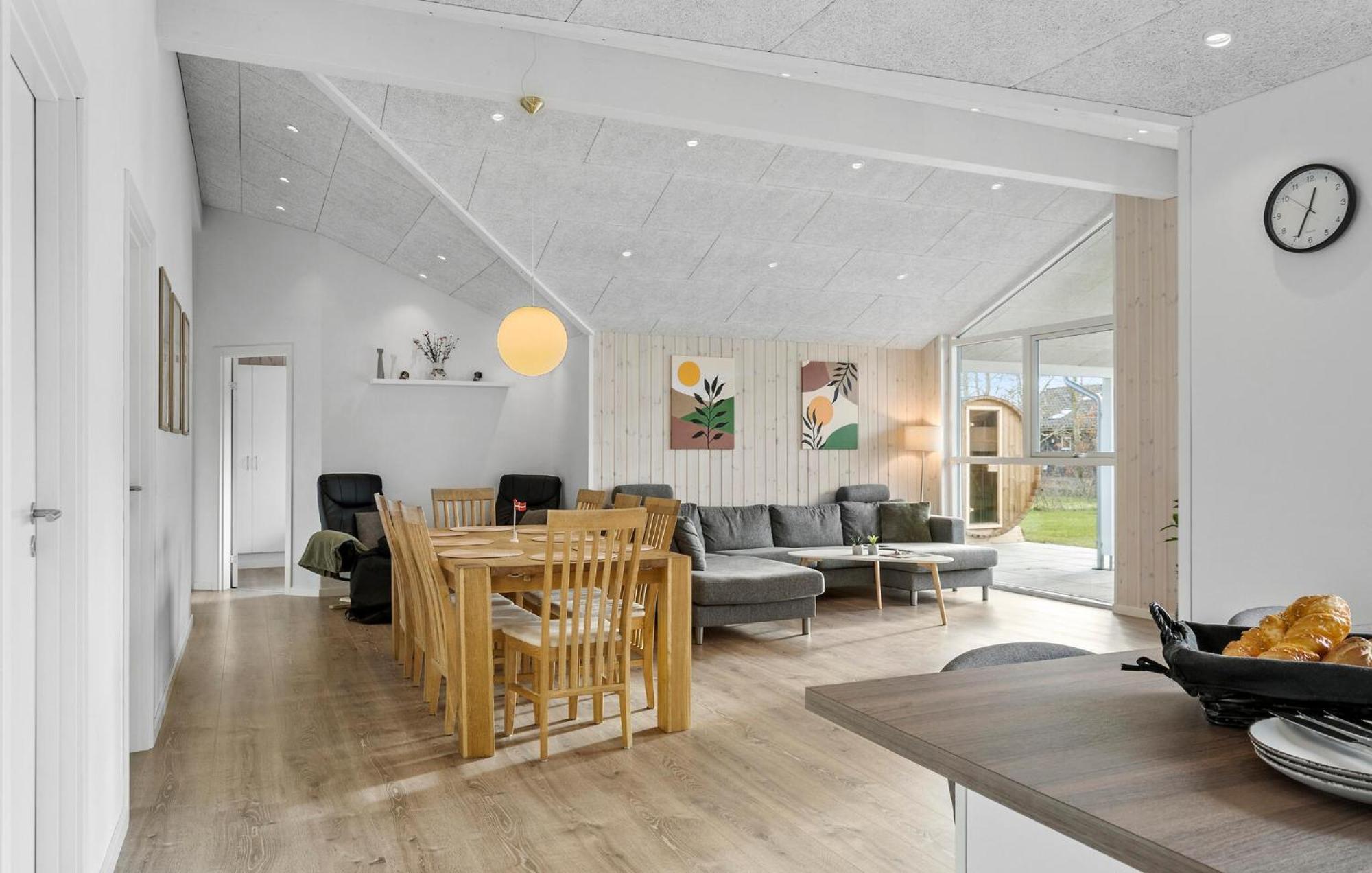 Beautiful Home In Tarm With Sauna Bagian luar foto