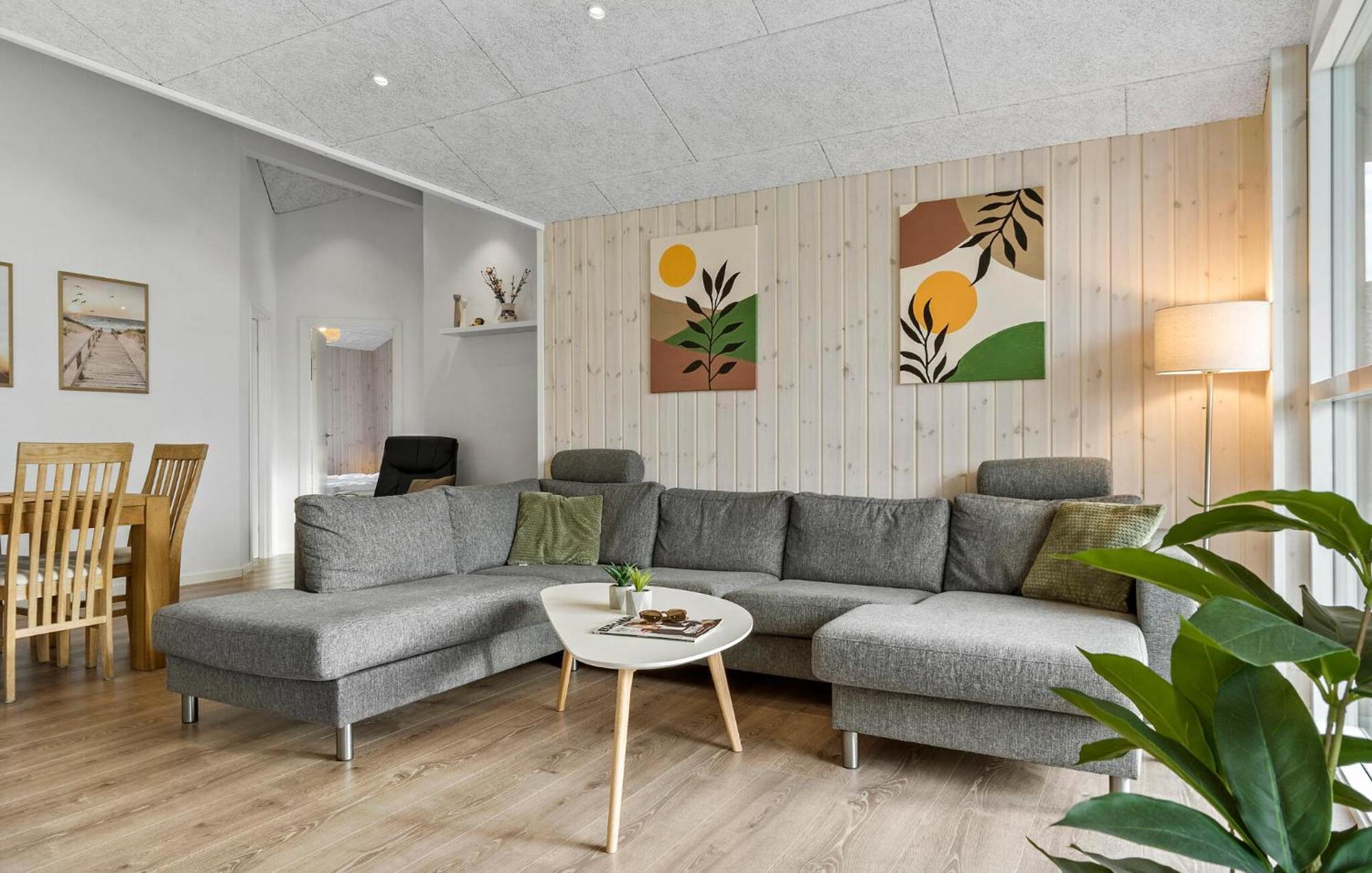 Beautiful Home In Tarm With Sauna Bagian luar foto