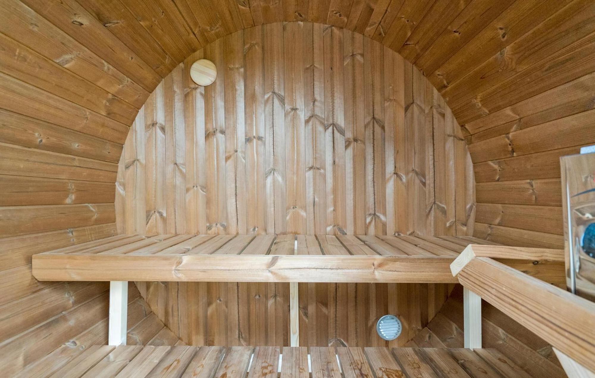 Beautiful Home In Tarm With Sauna Bagian luar foto